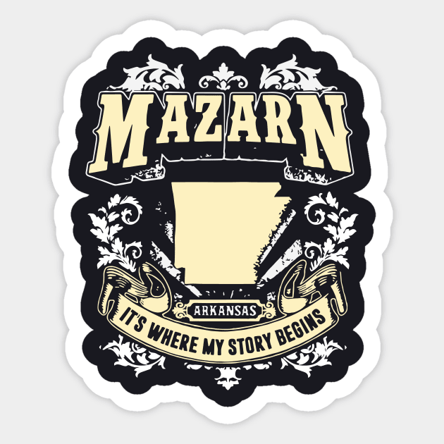 Mazarn Arkansas It Is Where My Story Begins Mama Sticker by hathanh2